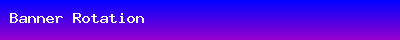 Banner Rotation