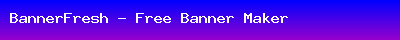 BannerFresh - Free Banner Maker